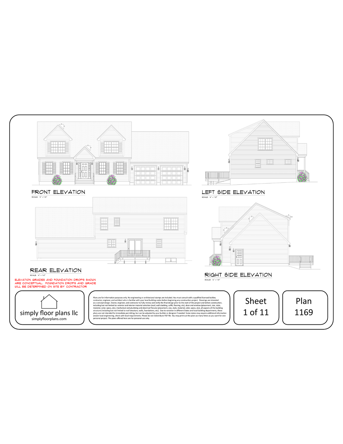 Plan 1169 Digital Download