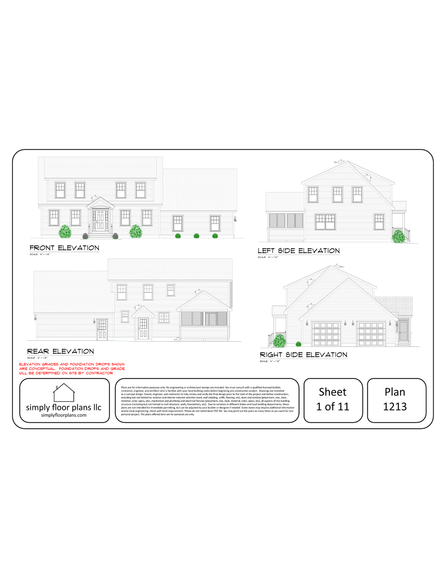 Plan 1213 Digital Download