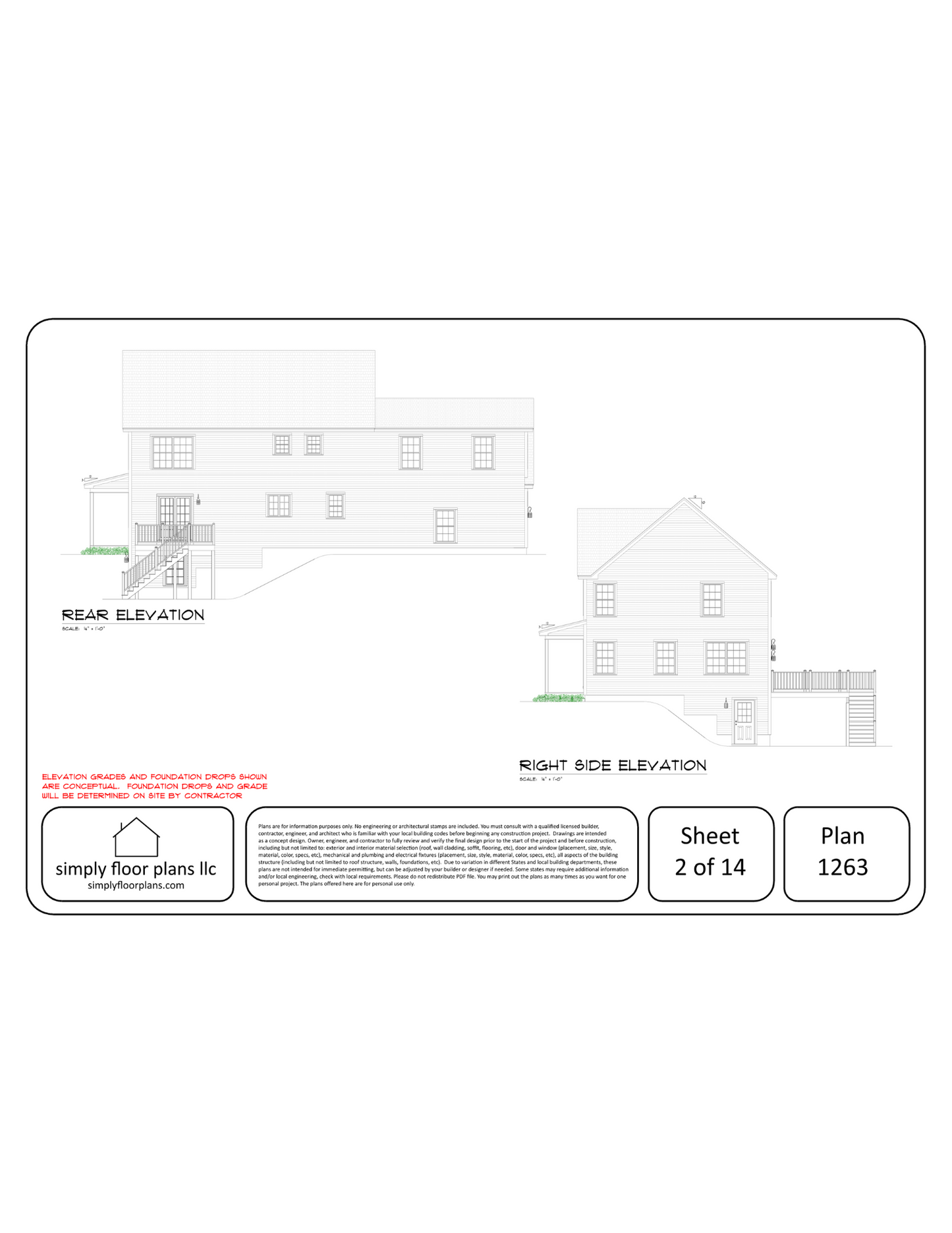 Plan 1263 Digital Download