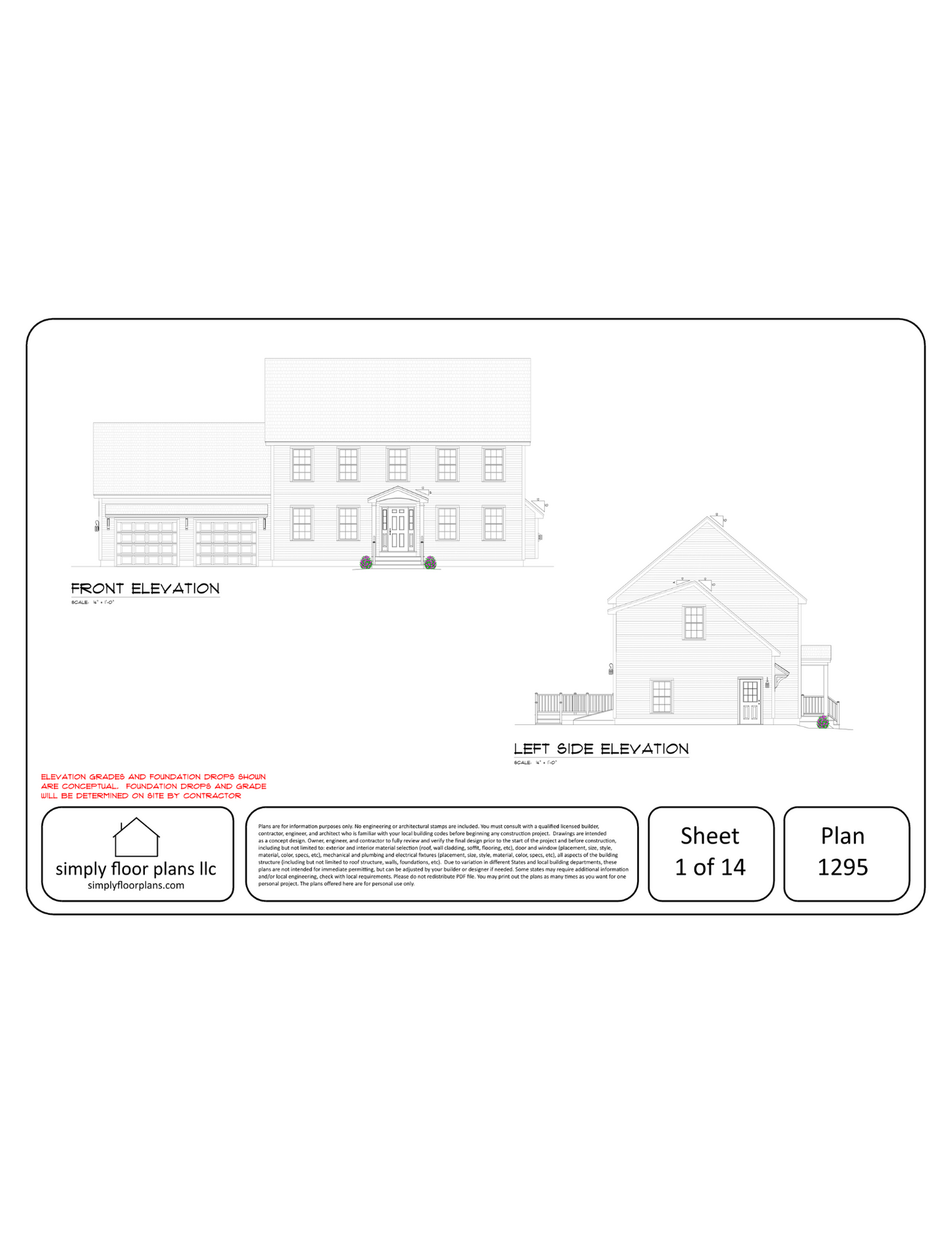 Plan 1295 Digital Download