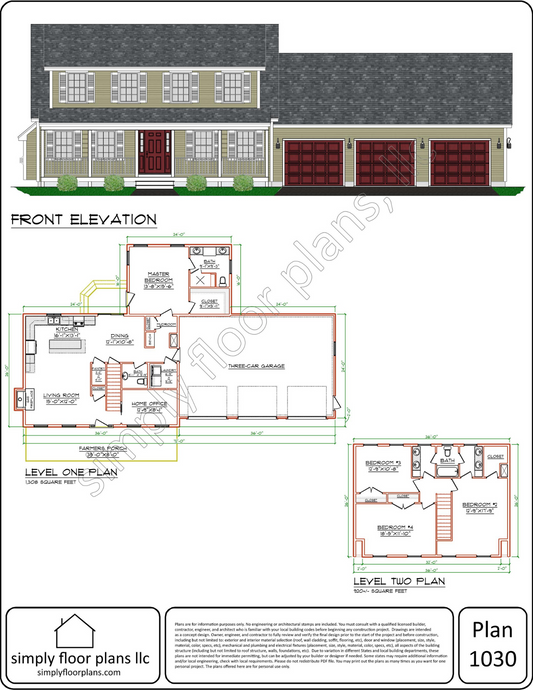 Plan 1030 Digital Download