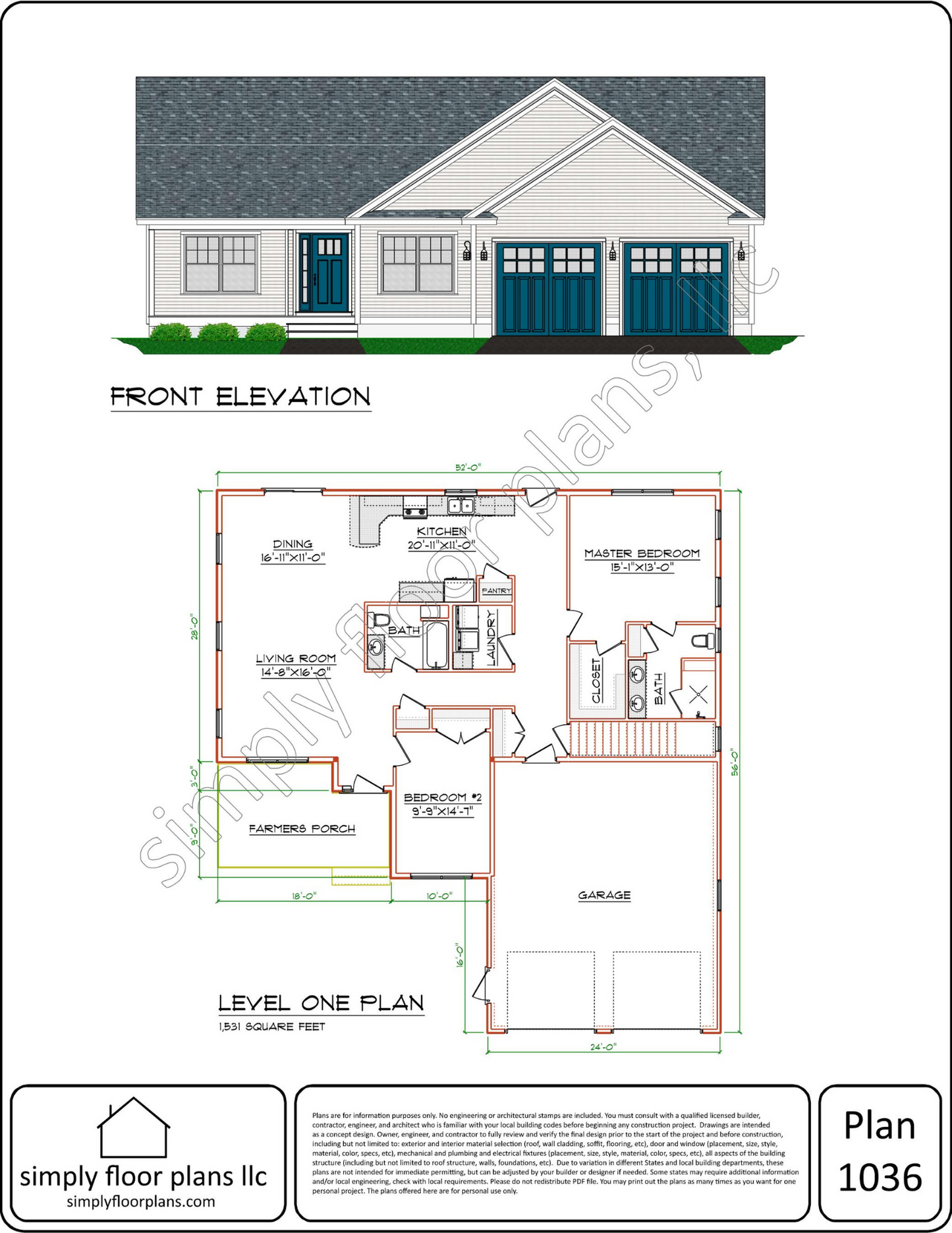 Plan 1036 Digital Download