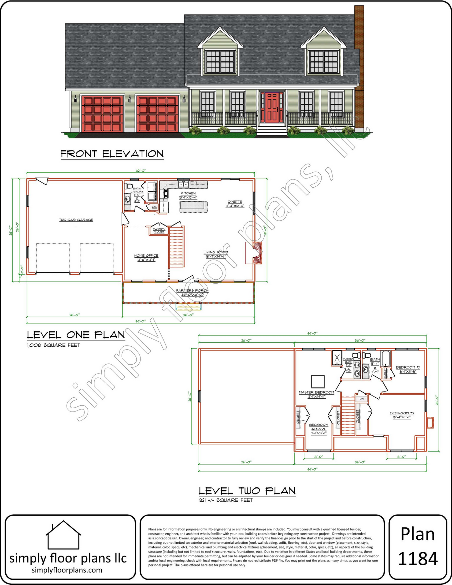 Plan 1184 Digital Download