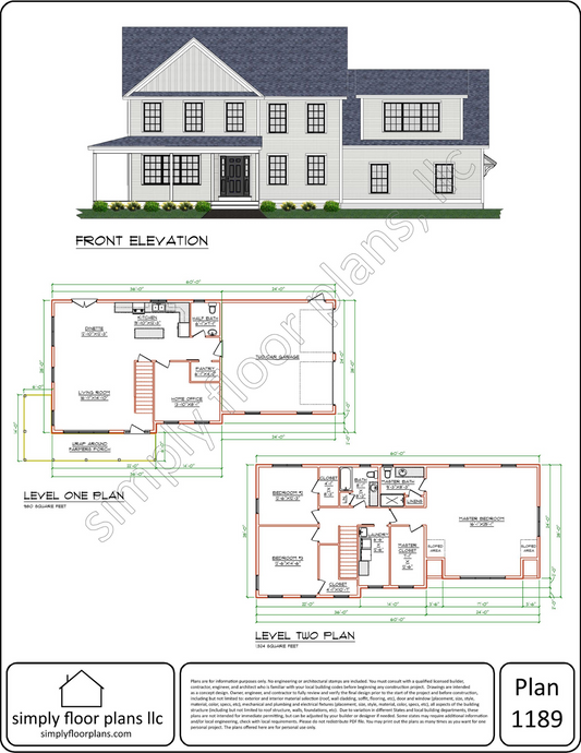 Plan 1189 Digital Download