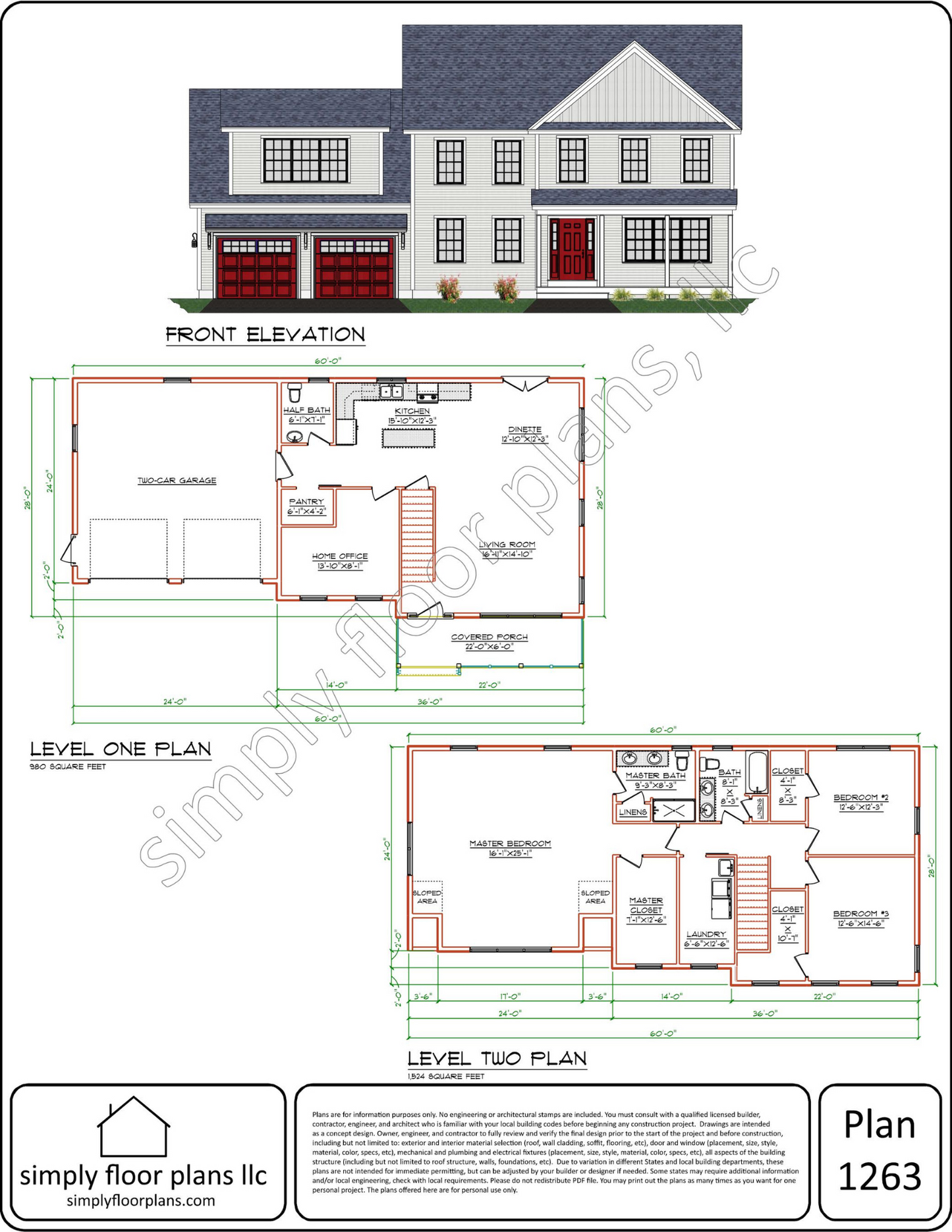 Plan 1263 Digital Download