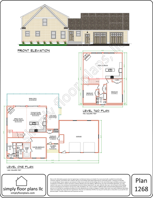 Plan 1268 Digital Download