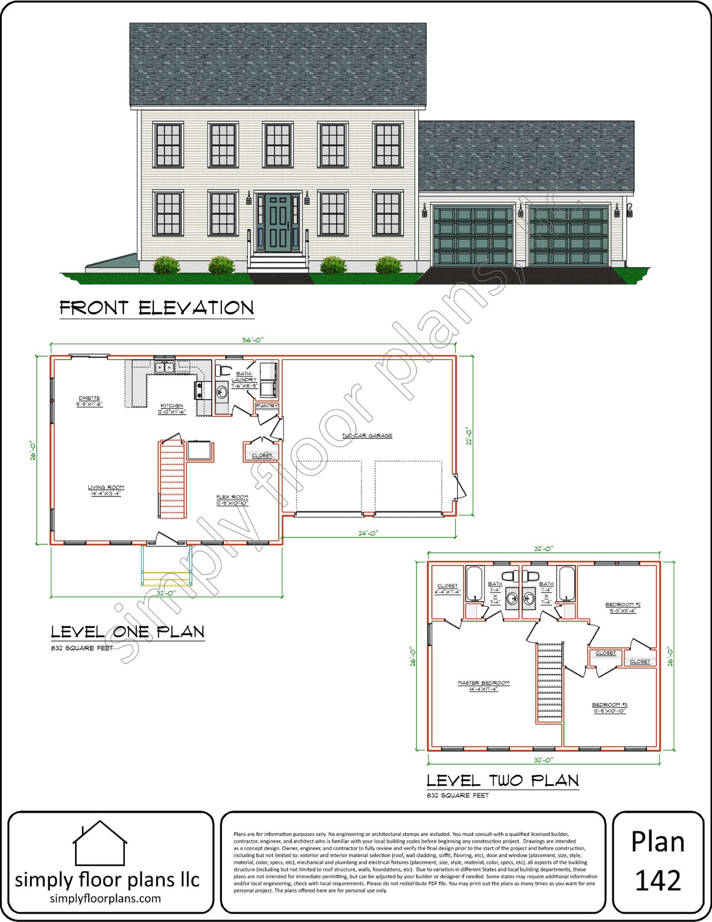 Plan 142 Digital Download